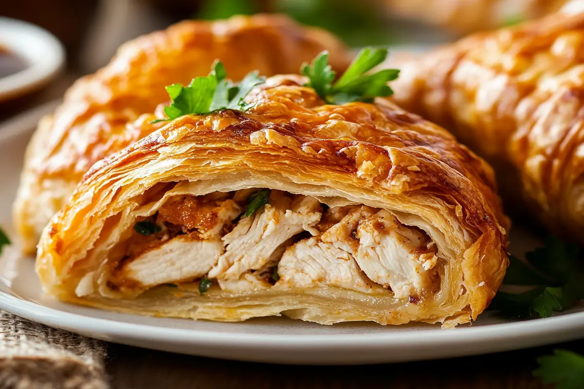 Puffed Pastry Chicken