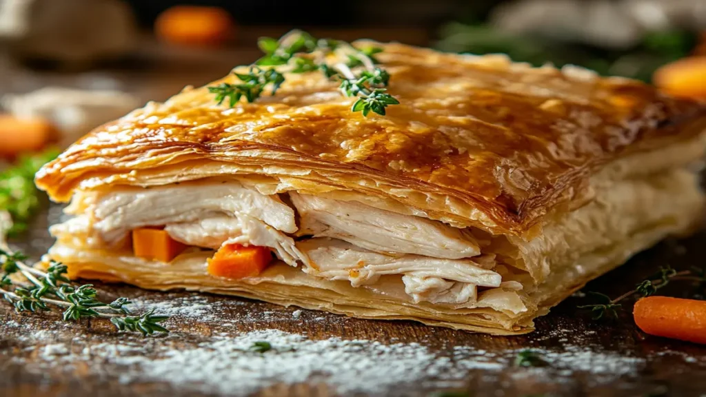 Puffed Pastry Chicken