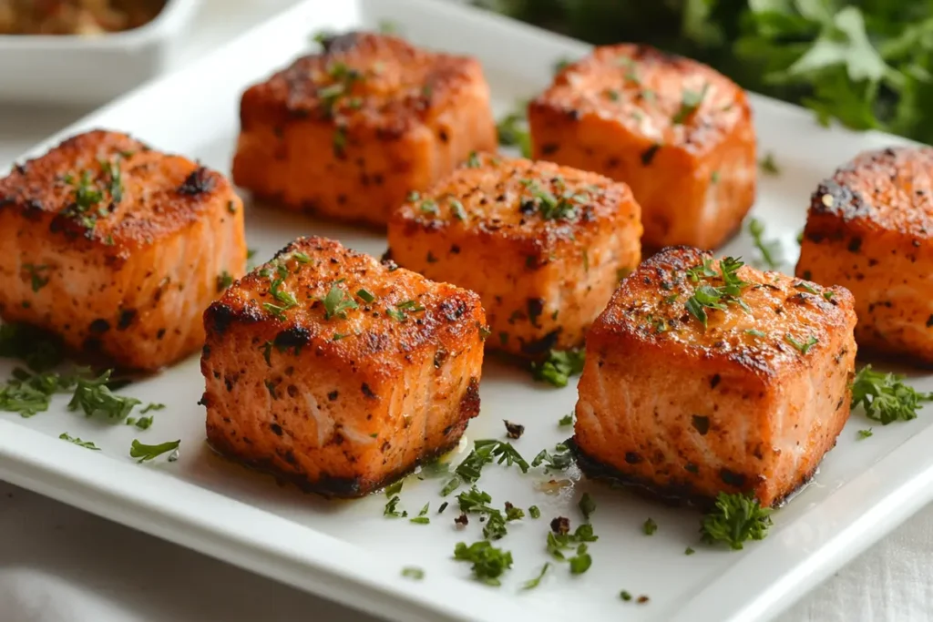 salmon bites recipe
