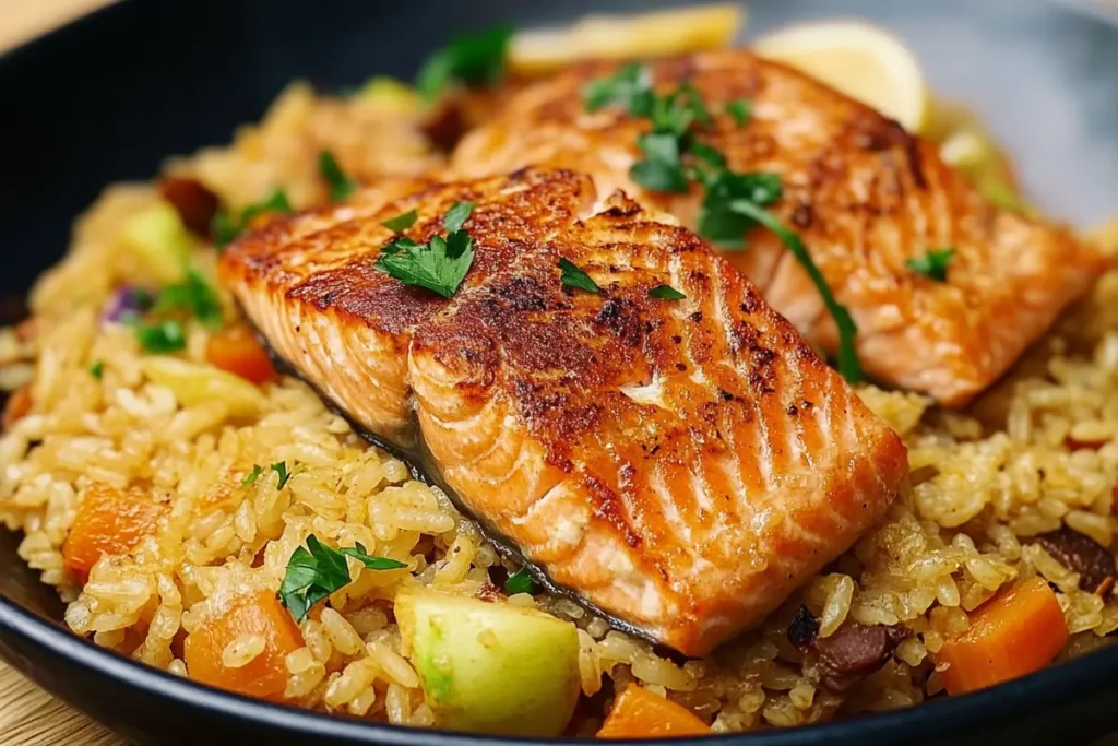 Salmon Rice Recipe