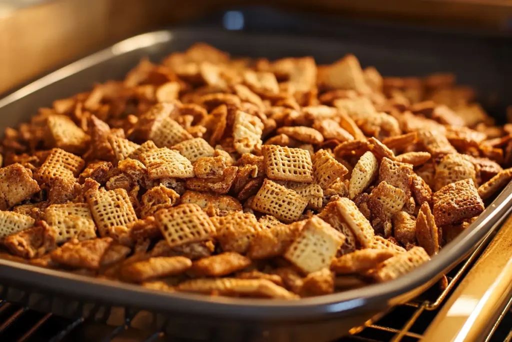 Baking Time and Temperature for Perfect Chex Mix