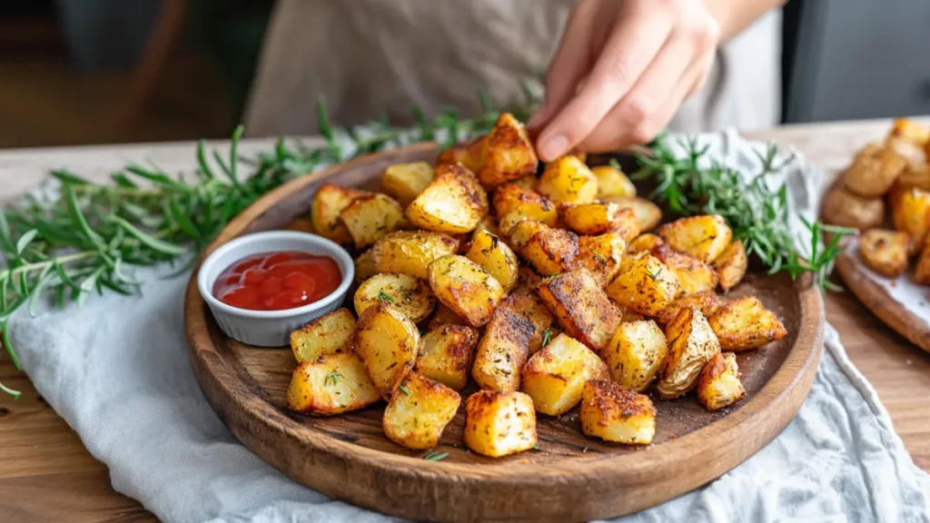 air fry breakfast potatoes