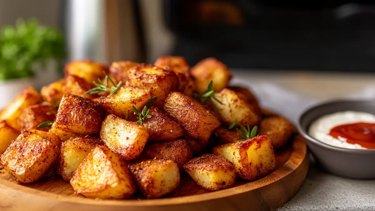 air fry country potatoes