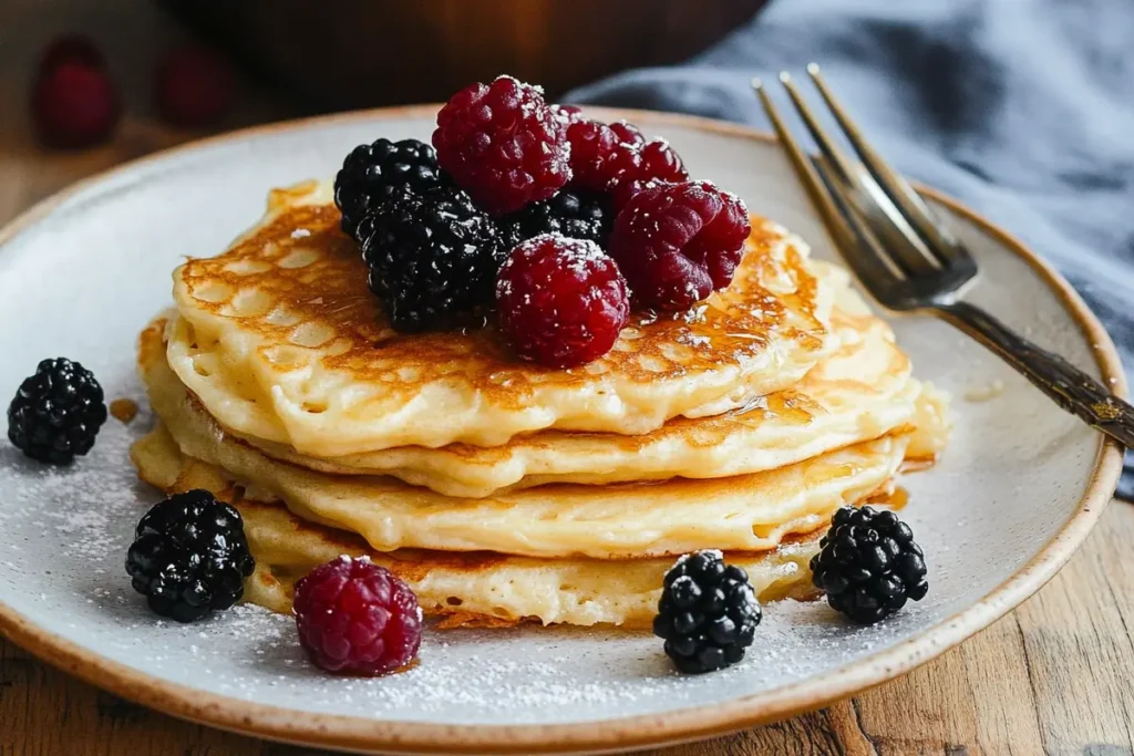 Cottage cheese pancakes