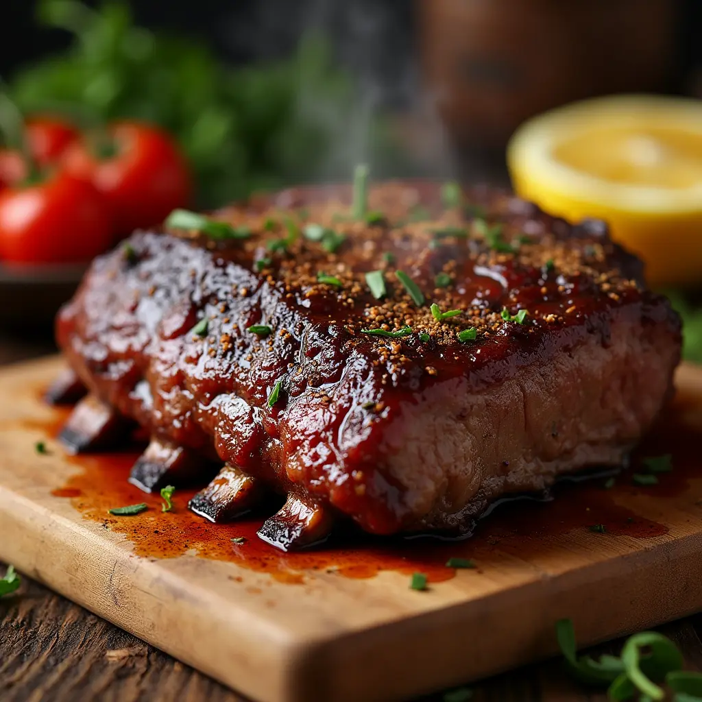 Beef Short Ribs Marinated in Oxtail Spices