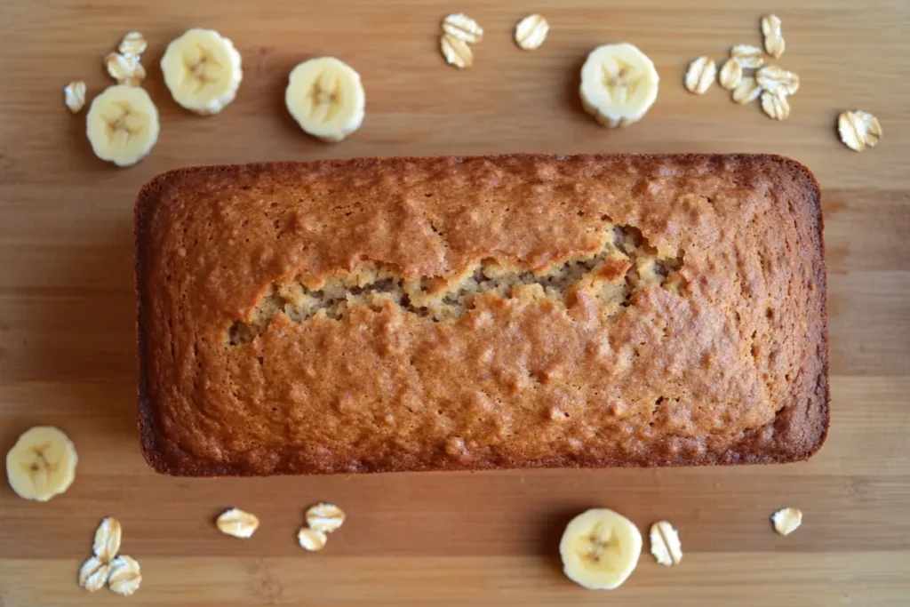 3 ingredient banana bread