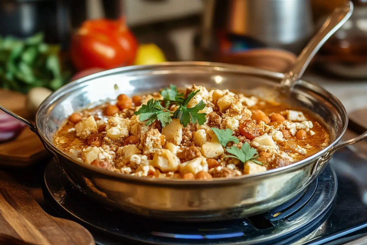 A vibrant bowl of authentic Terra Massoud