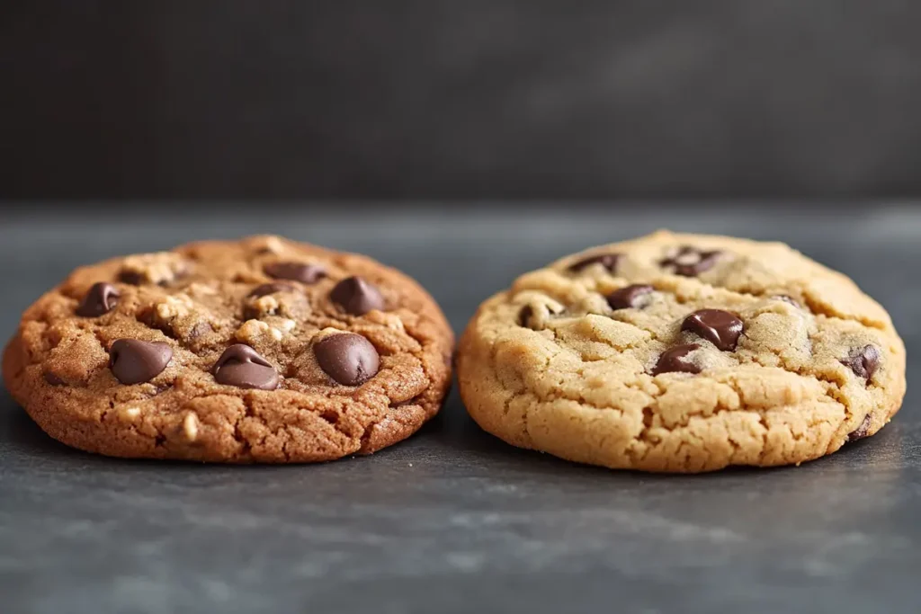 A variety of cookies showing differences in texture and color