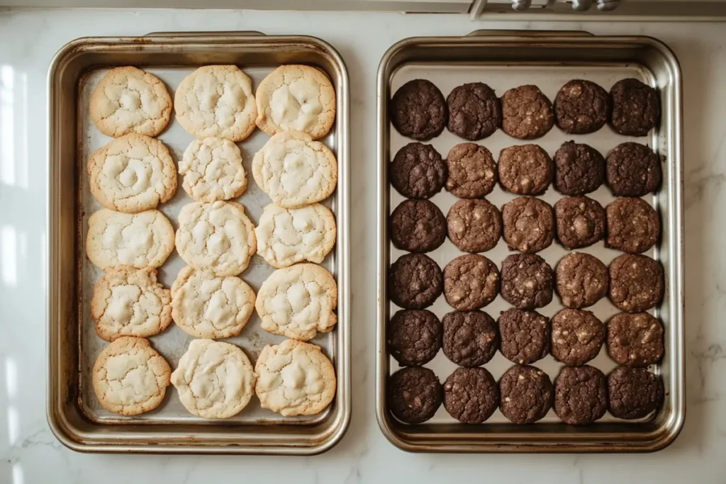 White Sugar Cookies vs. Brown Sugar Cookies