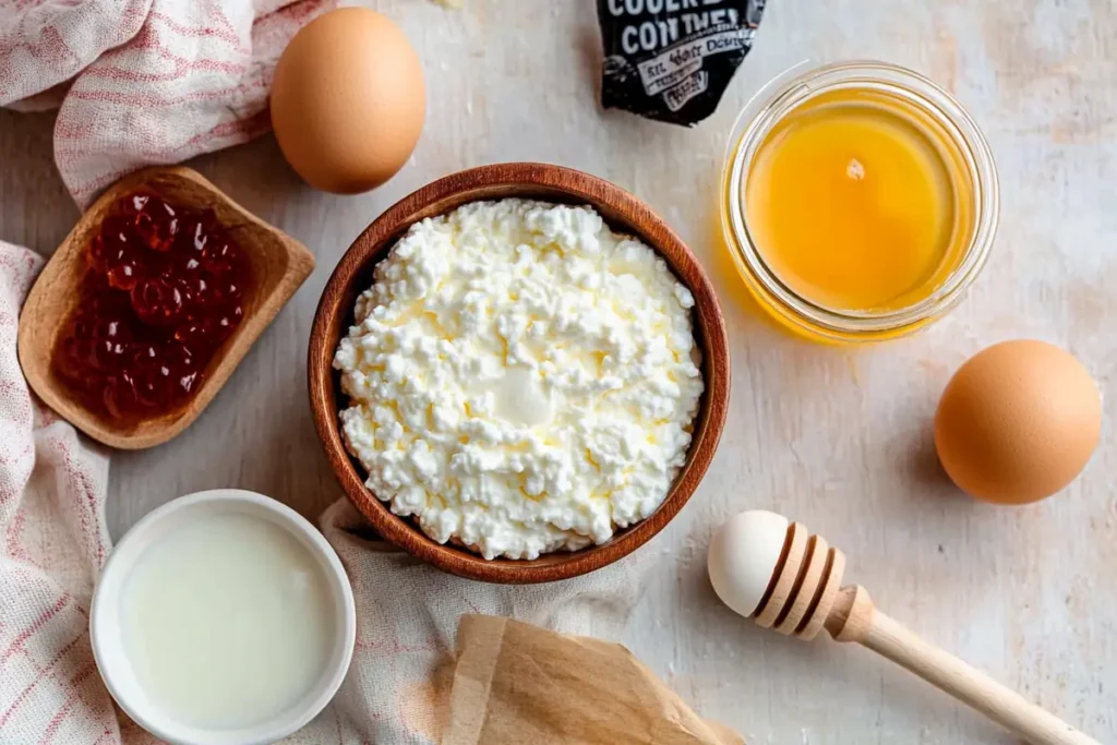 Ingredients You'll Need for the Classic Cottage Cheese Cake