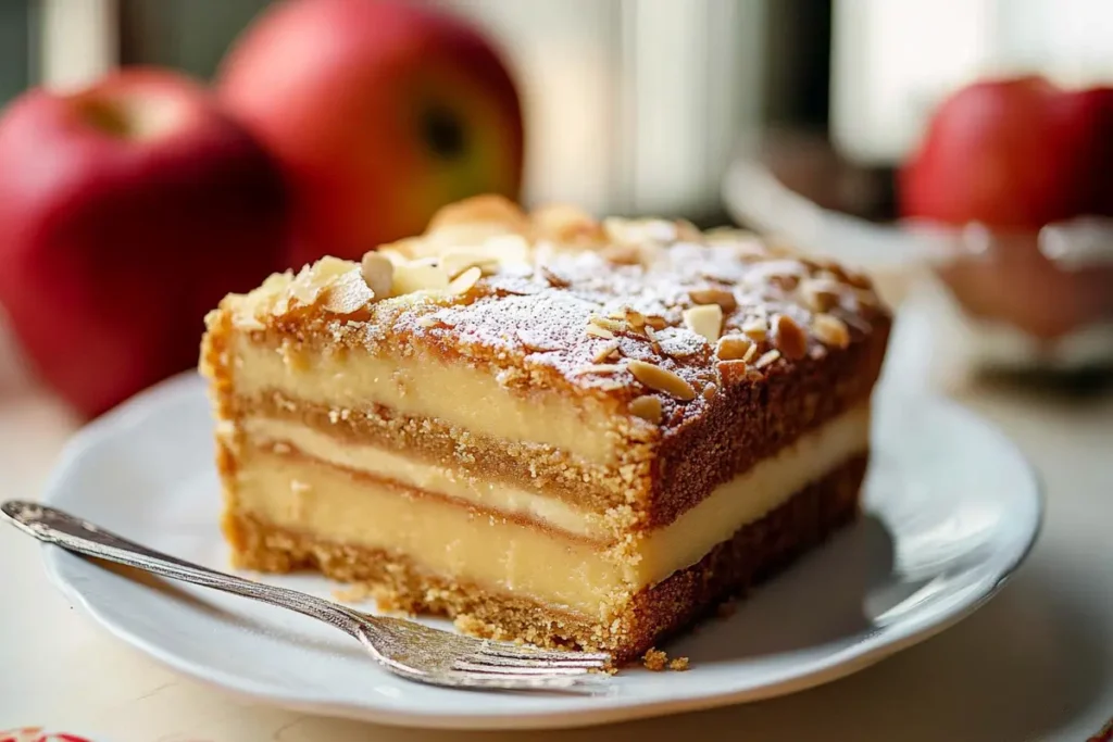 invisible apple cake